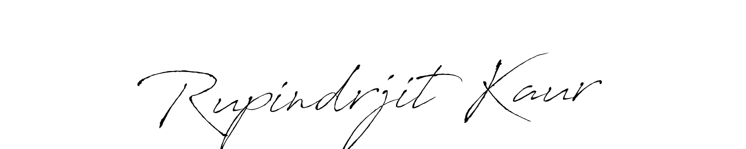 Rupindrjit Kaur stylish signature style. Best Handwritten Sign (Antro_Vectra) for my name. Handwritten Signature Collection Ideas for my name Rupindrjit Kaur. Rupindrjit Kaur signature style 6 images and pictures png