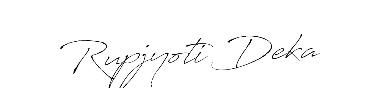 Once you've used our free online signature maker to create your best signature Antro_Vectra style, it's time to enjoy all of the benefits that Rupjyoti Deka name signing documents. Rupjyoti Deka signature style 6 images and pictures png