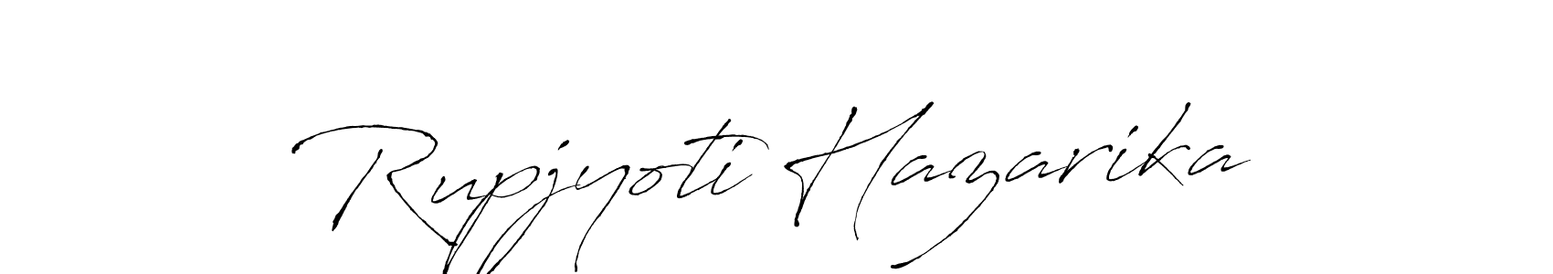 How to make Rupjyoti Hazarika signature? Antro_Vectra is a professional autograph style. Create handwritten signature for Rupjyoti Hazarika name. Rupjyoti Hazarika signature style 6 images and pictures png