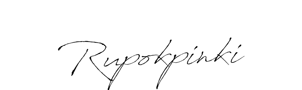 Also we have Rupokpinki name is the best signature style. Create professional handwritten signature collection using Antro_Vectra autograph style. Rupokpinki signature style 6 images and pictures png