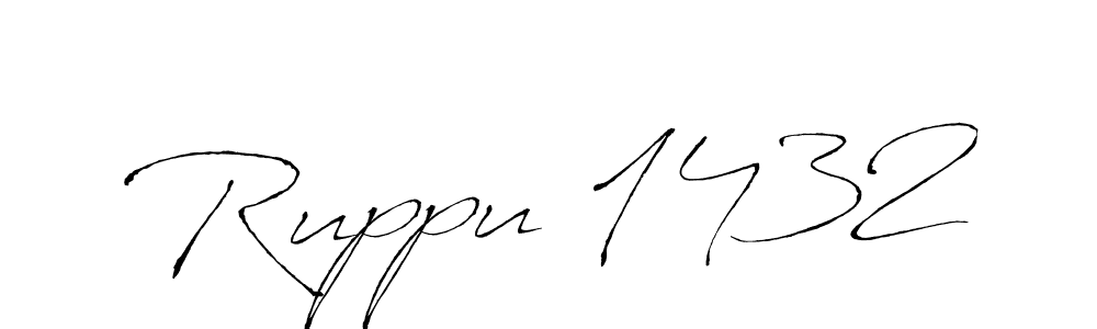 Make a beautiful signature design for name Ruppu 1432. Use this online signature maker to create a handwritten signature for free. Ruppu 1432 signature style 6 images and pictures png