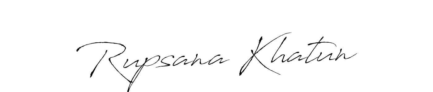 How to make Rupsana Khatun signature? Antro_Vectra is a professional autograph style. Create handwritten signature for Rupsana Khatun name. Rupsana Khatun signature style 6 images and pictures png