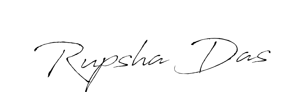 Rupsha Das stylish signature style. Best Handwritten Sign (Antro_Vectra) for my name. Handwritten Signature Collection Ideas for my name Rupsha Das. Rupsha Das signature style 6 images and pictures png