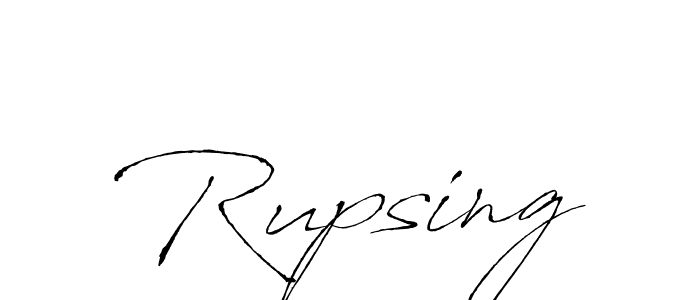 Use a signature maker to create a handwritten signature online. With this signature software, you can design (Antro_Vectra) your own signature for name Rupsing. Rupsing signature style 6 images and pictures png