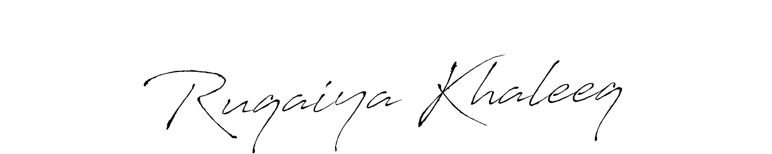 See photos of Ruqaiya Khaleeq official signature by Spectra . Check more albums & portfolios. Read reviews & check more about Antro_Vectra font. Ruqaiya Khaleeq signature style 6 images and pictures png