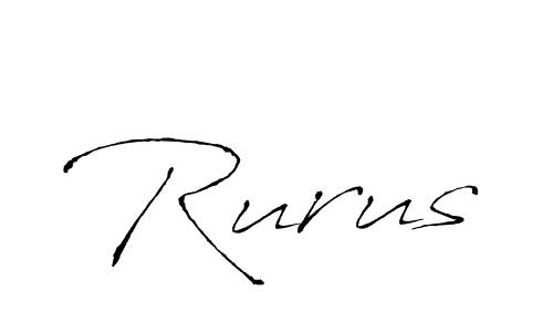 How to make Rurus name signature. Use Antro_Vectra style for creating short signs online. This is the latest handwritten sign. Rurus signature style 6 images and pictures png