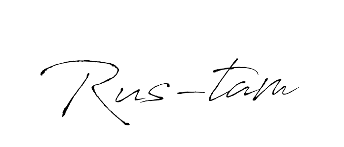 Once you've used our free online signature maker to create your best signature Antro_Vectra style, it's time to enjoy all of the benefits that Rus-tam name signing documents. Rus-tam signature style 6 images and pictures png