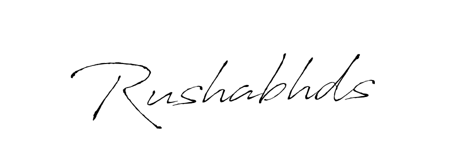 It looks lik you need a new signature style for name Rushabhds. Design unique handwritten (Antro_Vectra) signature with our free signature maker in just a few clicks. Rushabhds signature style 6 images and pictures png