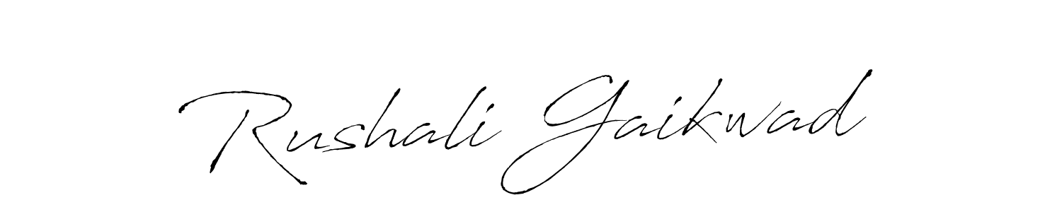 Antro_Vectra is a professional signature style that is perfect for those who want to add a touch of class to their signature. It is also a great choice for those who want to make their signature more unique. Get Rushali Gaikwad name to fancy signature for free. Rushali Gaikwad signature style 6 images and pictures png