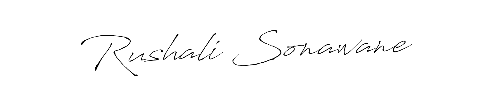 Also we have Rushali Sonawane name is the best signature style. Create professional handwritten signature collection using Antro_Vectra autograph style. Rushali Sonawane signature style 6 images and pictures png