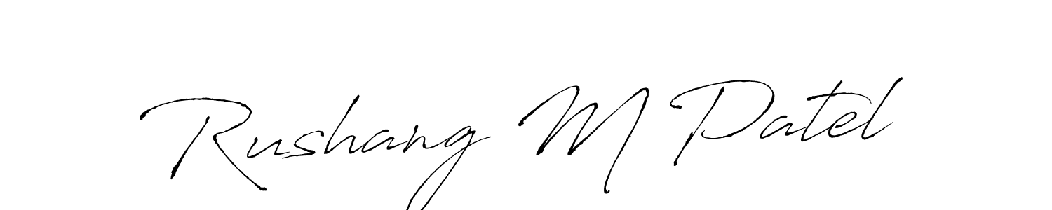 You can use this online signature creator to create a handwritten signature for the name Rushang M Patel. This is the best online autograph maker. Rushang M Patel signature style 6 images and pictures png