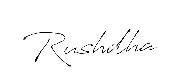 Also we have Rushdha name is the best signature style. Create professional handwritten signature collection using Antro_Vectra autograph style. Rushdha signature style 6 images and pictures png