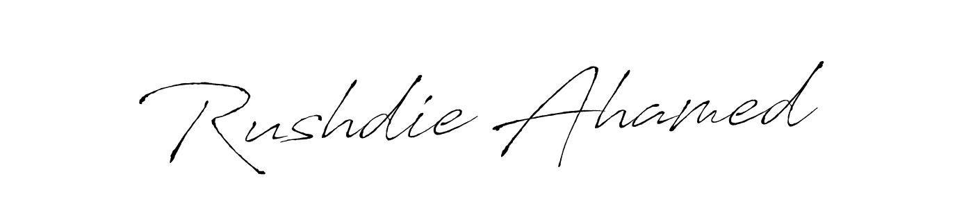 See photos of Rushdie Ahamed official signature by Spectra . Check more albums & portfolios. Read reviews & check more about Antro_Vectra font. Rushdie Ahamed signature style 6 images and pictures png