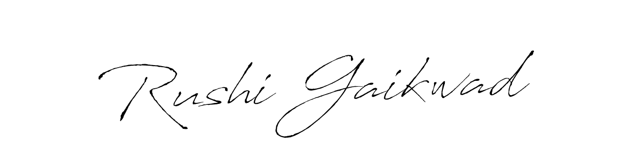 if you are searching for the best signature style for your name Rushi Gaikwad. so please give up your signature search. here we have designed multiple signature styles  using Antro_Vectra. Rushi Gaikwad signature style 6 images and pictures png