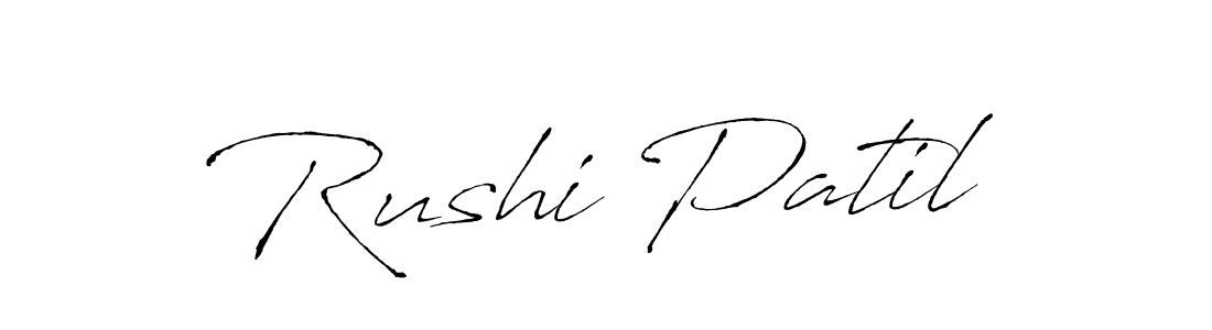 Similarly Antro_Vectra is the best handwritten signature design. Signature creator online .You can use it as an online autograph creator for name Rushi Patil. Rushi Patil signature style 6 images and pictures png