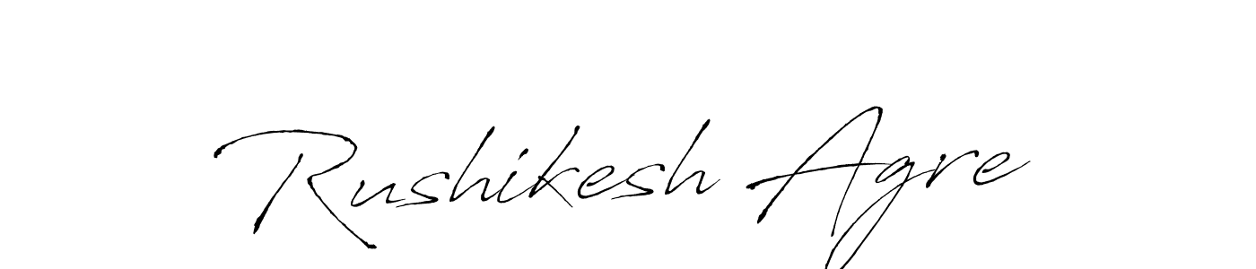 Rushikesh Agre stylish signature style. Best Handwritten Sign (Antro_Vectra) for my name. Handwritten Signature Collection Ideas for my name Rushikesh Agre. Rushikesh Agre signature style 6 images and pictures png