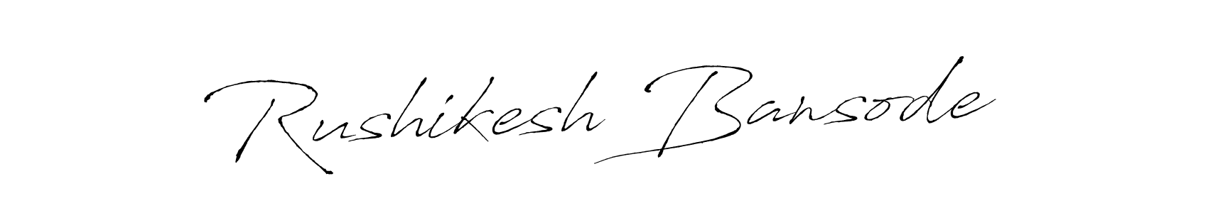 You should practise on your own different ways (Antro_Vectra) to write your name (Rushikesh Bansode) in signature. don't let someone else do it for you. Rushikesh Bansode signature style 6 images and pictures png
