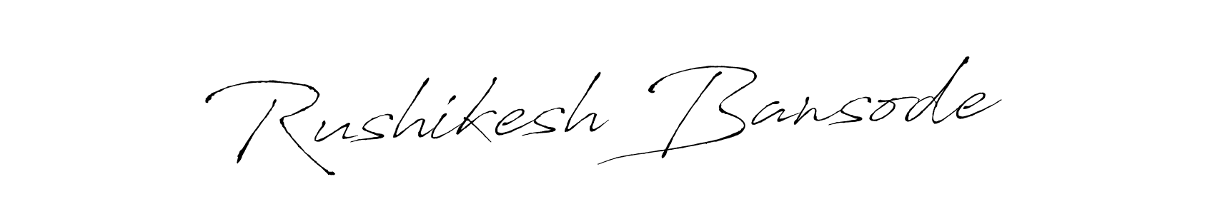 It looks lik you need a new signature style for name Rushikesh Bansode. Design unique handwritten (Antro_Vectra) signature with our free signature maker in just a few clicks. Rushikesh Bansode signature style 6 images and pictures png