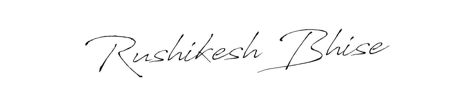 Make a short Rushikesh Bhise signature style. Manage your documents anywhere anytime using Antro_Vectra. Create and add eSignatures, submit forms, share and send files easily. Rushikesh Bhise signature style 6 images and pictures png