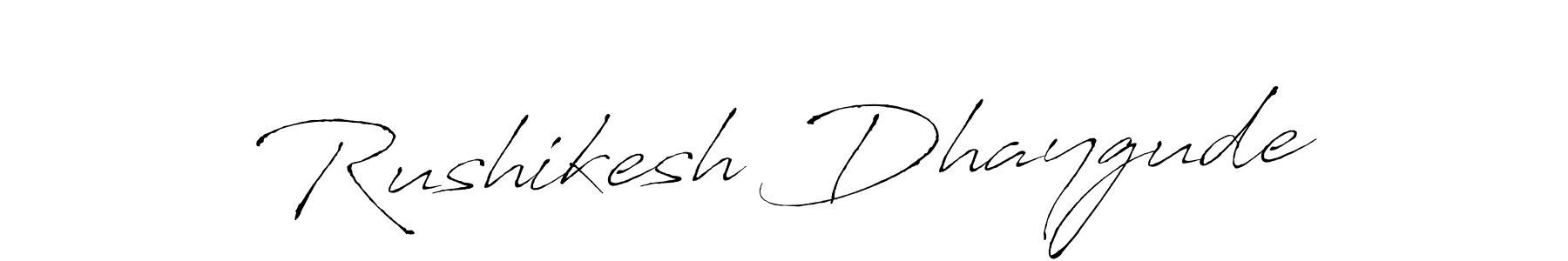 Also we have Rushikesh Dhaygude name is the best signature style. Create professional handwritten signature collection using Antro_Vectra autograph style. Rushikesh Dhaygude signature style 6 images and pictures png