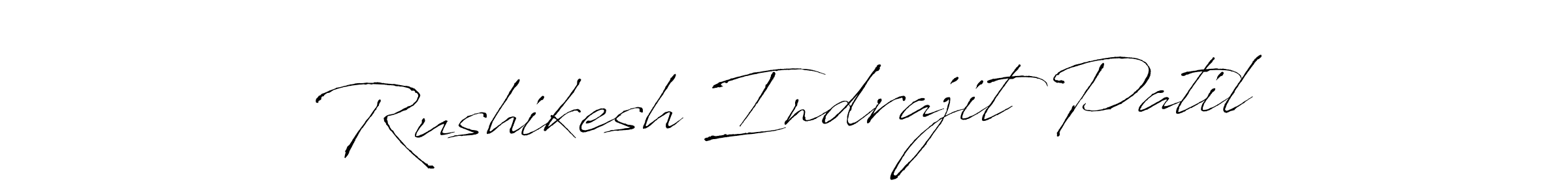 It looks lik you need a new signature style for name Rushikesh Indrajit Patil. Design unique handwritten (Antro_Vectra) signature with our free signature maker in just a few clicks. Rushikesh Indrajit Patil signature style 6 images and pictures png