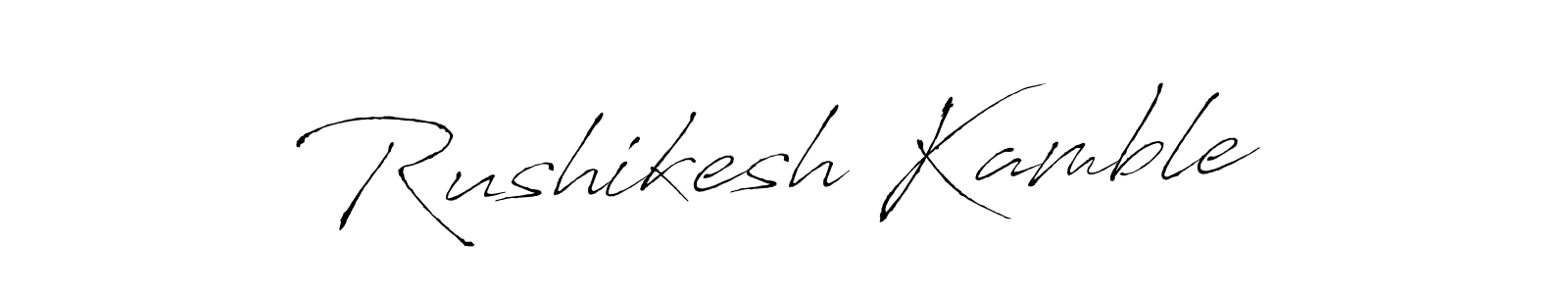 Rushikesh Kamble stylish signature style. Best Handwritten Sign (Antro_Vectra) for my name. Handwritten Signature Collection Ideas for my name Rushikesh Kamble. Rushikesh Kamble signature style 6 images and pictures png