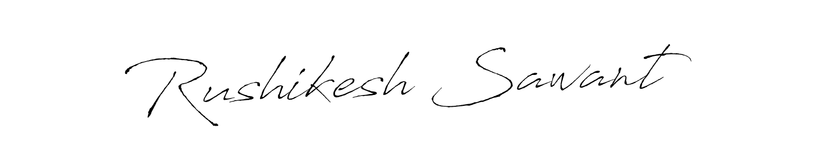 How to make Rushikesh Sawant signature? Antro_Vectra is a professional autograph style. Create handwritten signature for Rushikesh Sawant name. Rushikesh Sawant signature style 6 images and pictures png