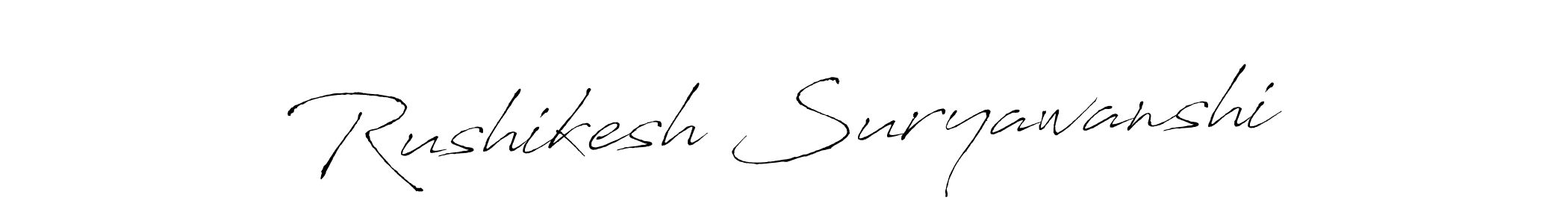 if you are searching for the best signature style for your name Rushikesh Suryawanshi. so please give up your signature search. here we have designed multiple signature styles  using Antro_Vectra. Rushikesh Suryawanshi signature style 6 images and pictures png