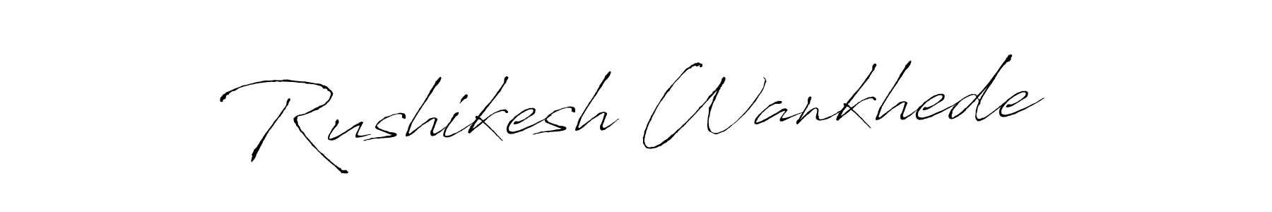 It looks lik you need a new signature style for name Rushikesh Wankhede. Design unique handwritten (Antro_Vectra) signature with our free signature maker in just a few clicks. Rushikesh Wankhede signature style 6 images and pictures png