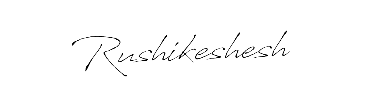 How to make Rushikeshesh signature? Antro_Vectra is a professional autograph style. Create handwritten signature for Rushikeshesh name. Rushikeshesh signature style 6 images and pictures png