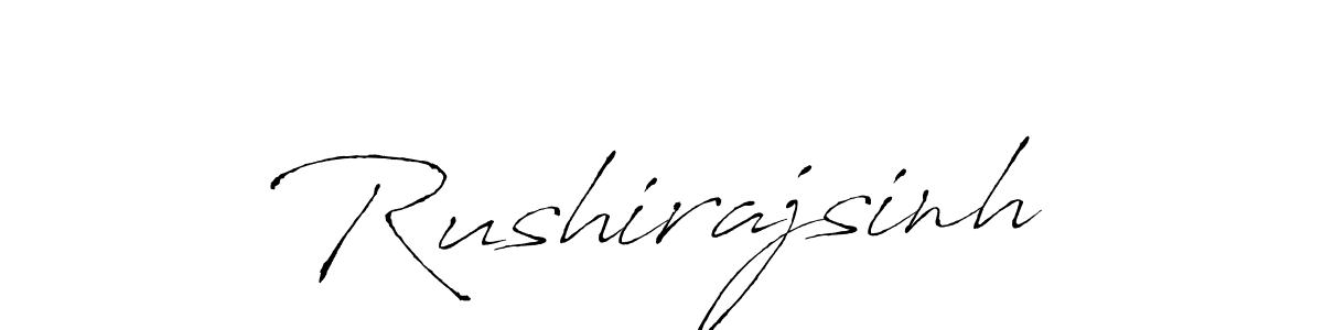 This is the best signature style for the Rushirajsinh name. Also you like these signature font (Antro_Vectra). Mix name signature. Rushirajsinh signature style 6 images and pictures png