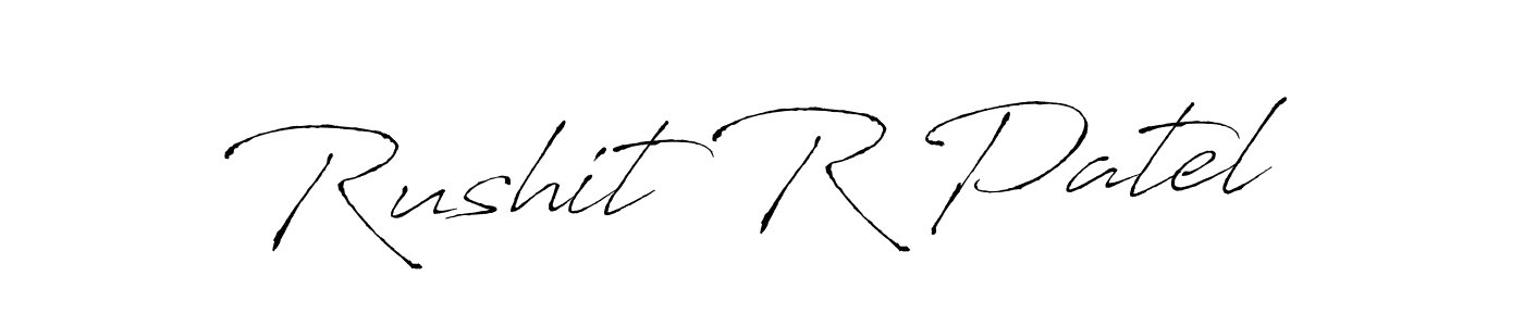 See photos of Rushit R Patel official signature by Spectra . Check more albums & portfolios. Read reviews & check more about Antro_Vectra font. Rushit R Patel signature style 6 images and pictures png