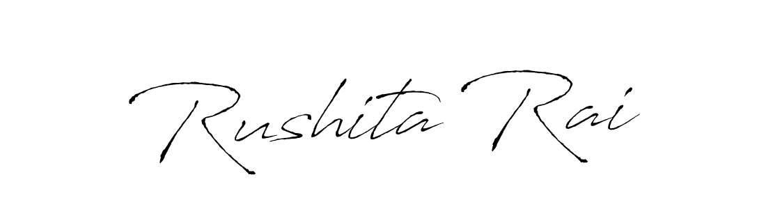 Make a beautiful signature design for name Rushita Rai. Use this online signature maker to create a handwritten signature for free. Rushita Rai signature style 6 images and pictures png