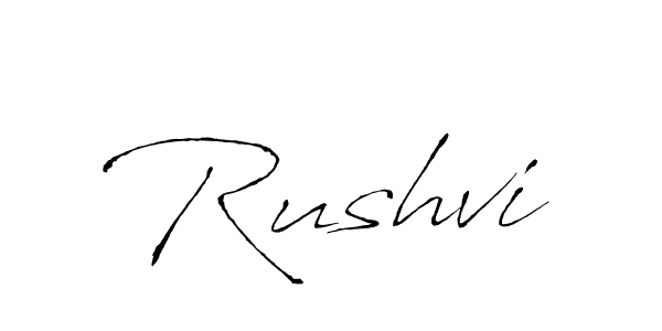 Once you've used our free online signature maker to create your best signature Antro_Vectra style, it's time to enjoy all of the benefits that Rushvi name signing documents. Rushvi signature style 6 images and pictures png