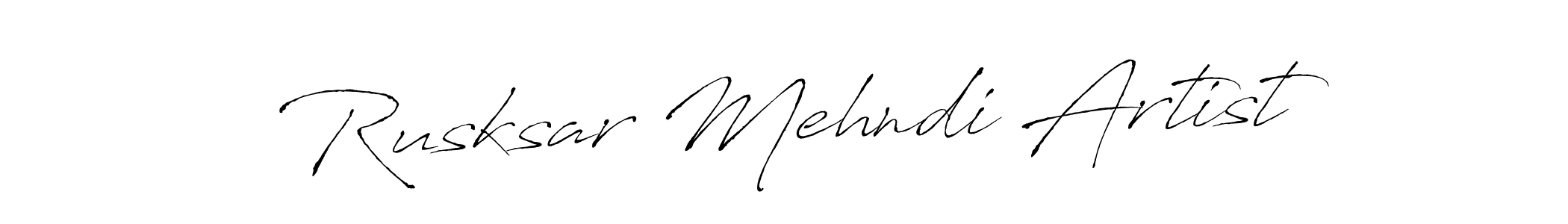 You can use this online signature creator to create a handwritten signature for the name Rusksar Mehndi Artist. This is the best online autograph maker. Rusksar Mehndi Artist signature style 6 images and pictures png