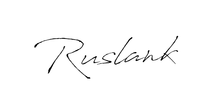 Ruslank stylish signature style. Best Handwritten Sign (Antro_Vectra) for my name. Handwritten Signature Collection Ideas for my name Ruslank. Ruslank signature style 6 images and pictures png