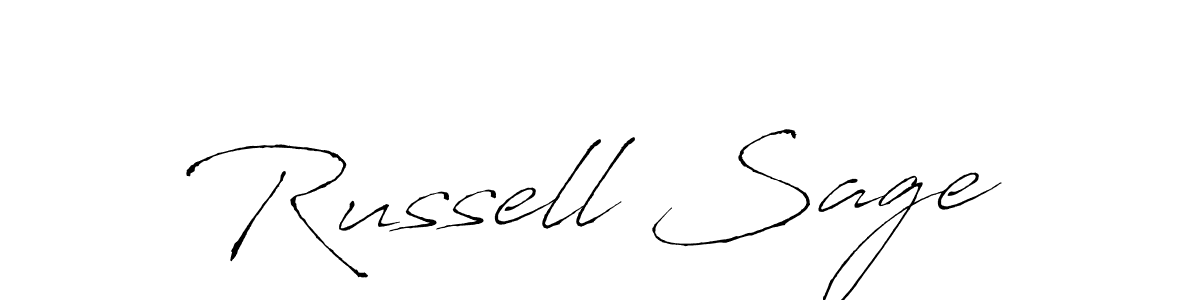 Similarly Antro_Vectra is the best handwritten signature design. Signature creator online .You can use it as an online autograph creator for name Russell Sage. Russell Sage signature style 6 images and pictures png