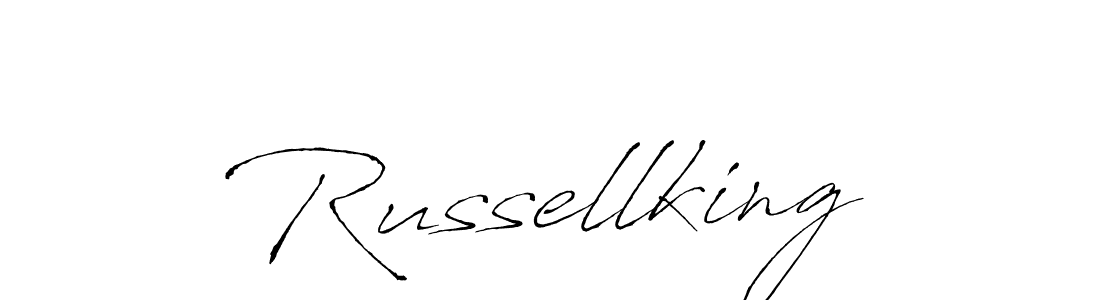 Russellking stylish signature style. Best Handwritten Sign (Antro_Vectra) for my name. Handwritten Signature Collection Ideas for my name Russellking. Russellking signature style 6 images and pictures png