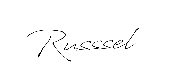 It looks lik you need a new signature style for name Russsel. Design unique handwritten (Antro_Vectra) signature with our free signature maker in just a few clicks. Russsel signature style 6 images and pictures png