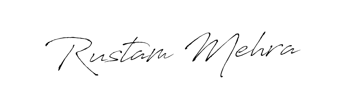 Antro_Vectra is a professional signature style that is perfect for those who want to add a touch of class to their signature. It is also a great choice for those who want to make their signature more unique. Get Rustam Mehra name to fancy signature for free. Rustam Mehra signature style 6 images and pictures png