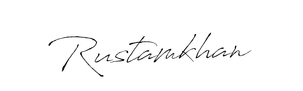 Also You can easily find your signature by using the search form. We will create Rustamkhan name handwritten signature images for you free of cost using Antro_Vectra sign style. Rustamkhan signature style 6 images and pictures png