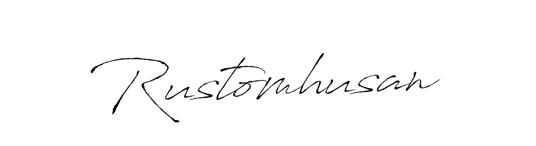 Rustomhusan stylish signature style. Best Handwritten Sign (Antro_Vectra) for my name. Handwritten Signature Collection Ideas for my name Rustomhusan. Rustomhusan signature style 6 images and pictures png
