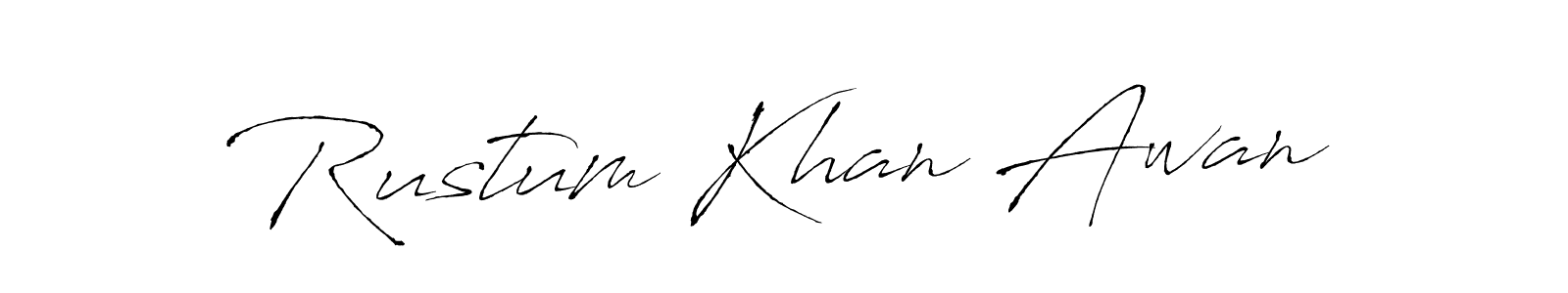 Make a beautiful signature design for name Rustum Khan Awan. Use this online signature maker to create a handwritten signature for free. Rustum Khan Awan signature style 6 images and pictures png