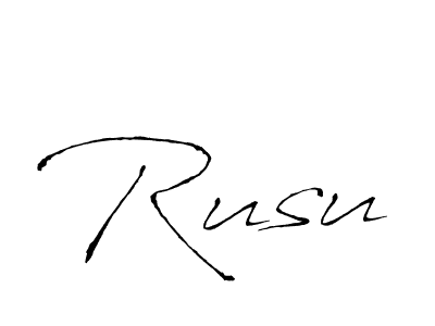 You should practise on your own different ways (Antro_Vectra) to write your name (Rusu) in signature. don't let someone else do it for you. Rusu signature style 6 images and pictures png