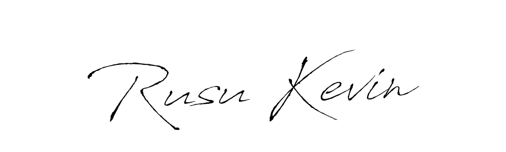 It looks lik you need a new signature style for name Rusu Kevin. Design unique handwritten (Antro_Vectra) signature with our free signature maker in just a few clicks. Rusu Kevin signature style 6 images and pictures png