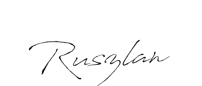 Also we have Ruszlan name is the best signature style. Create professional handwritten signature collection using Antro_Vectra autograph style. Ruszlan signature style 6 images and pictures png