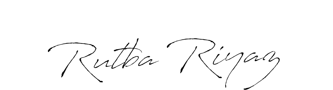 Also You can easily find your signature by using the search form. We will create Rutba Riyaz name handwritten signature images for you free of cost using Antro_Vectra sign style. Rutba Riyaz signature style 6 images and pictures png