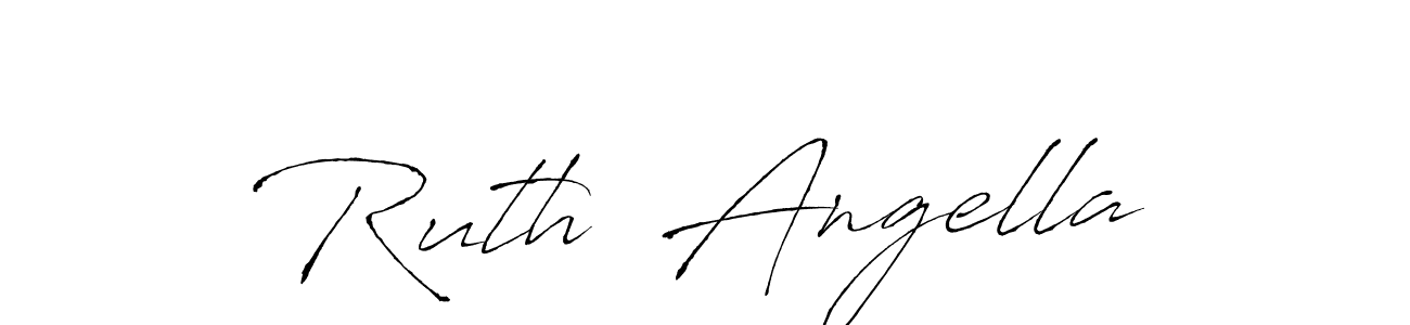 Make a short Ruth  Angella signature style. Manage your documents anywhere anytime using Antro_Vectra. Create and add eSignatures, submit forms, share and send files easily. Ruth  Angella signature style 6 images and pictures png