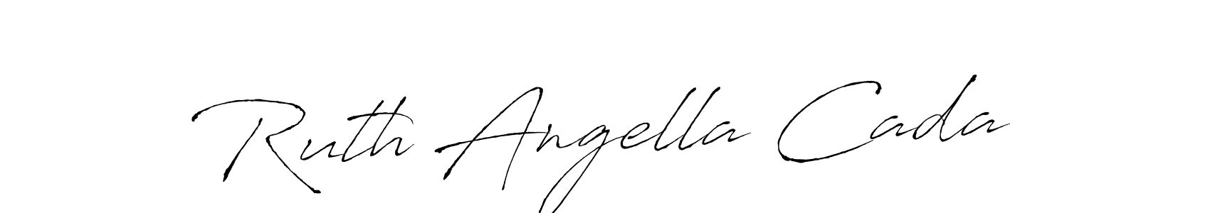 How to make Ruth Angella Cada signature? Antro_Vectra is a professional autograph style. Create handwritten signature for Ruth Angella Cada name. Ruth Angella Cada signature style 6 images and pictures png