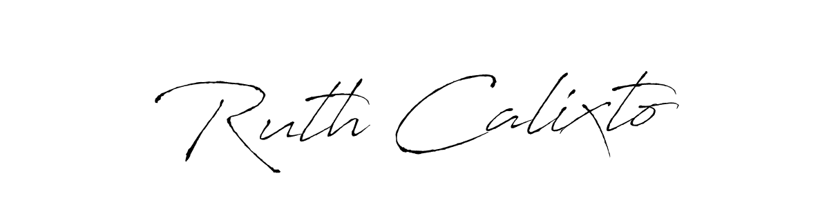 Use a signature maker to create a handwritten signature online. With this signature software, you can design (Antro_Vectra) your own signature for name Ruth Calixto. Ruth Calixto signature style 6 images and pictures png